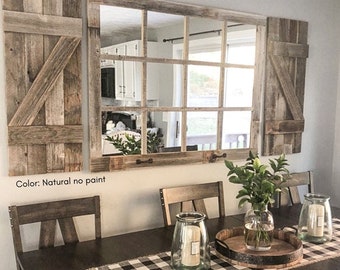 Farmhouse Mirror Etsy