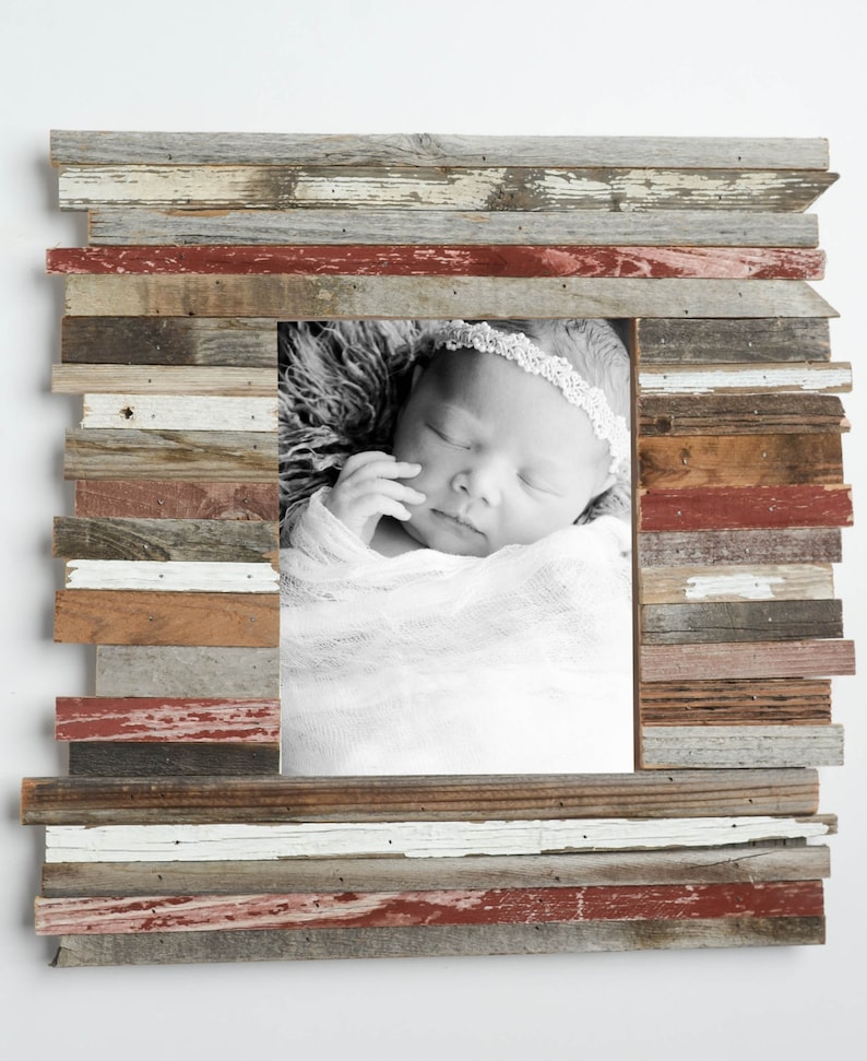 11x14 Reclaimed Rustic Picture Frame-Home Decor Frames-Cottage | Etsy