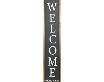 Welcome Porch Sign, Porch Decor, Front Porch Sign, Porch Sign, Farmhouse Signs, Welcome Sign, Welcome Porch Sign, Welcome Porch, Home Sign