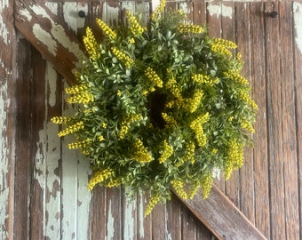 Coronas para puerta principal primavera verano, Decoración de puerta principal, Corona de puerta principal, Corona de verano, Decoración de primavera, Corona de primavera, Decoración de verano, Puerta