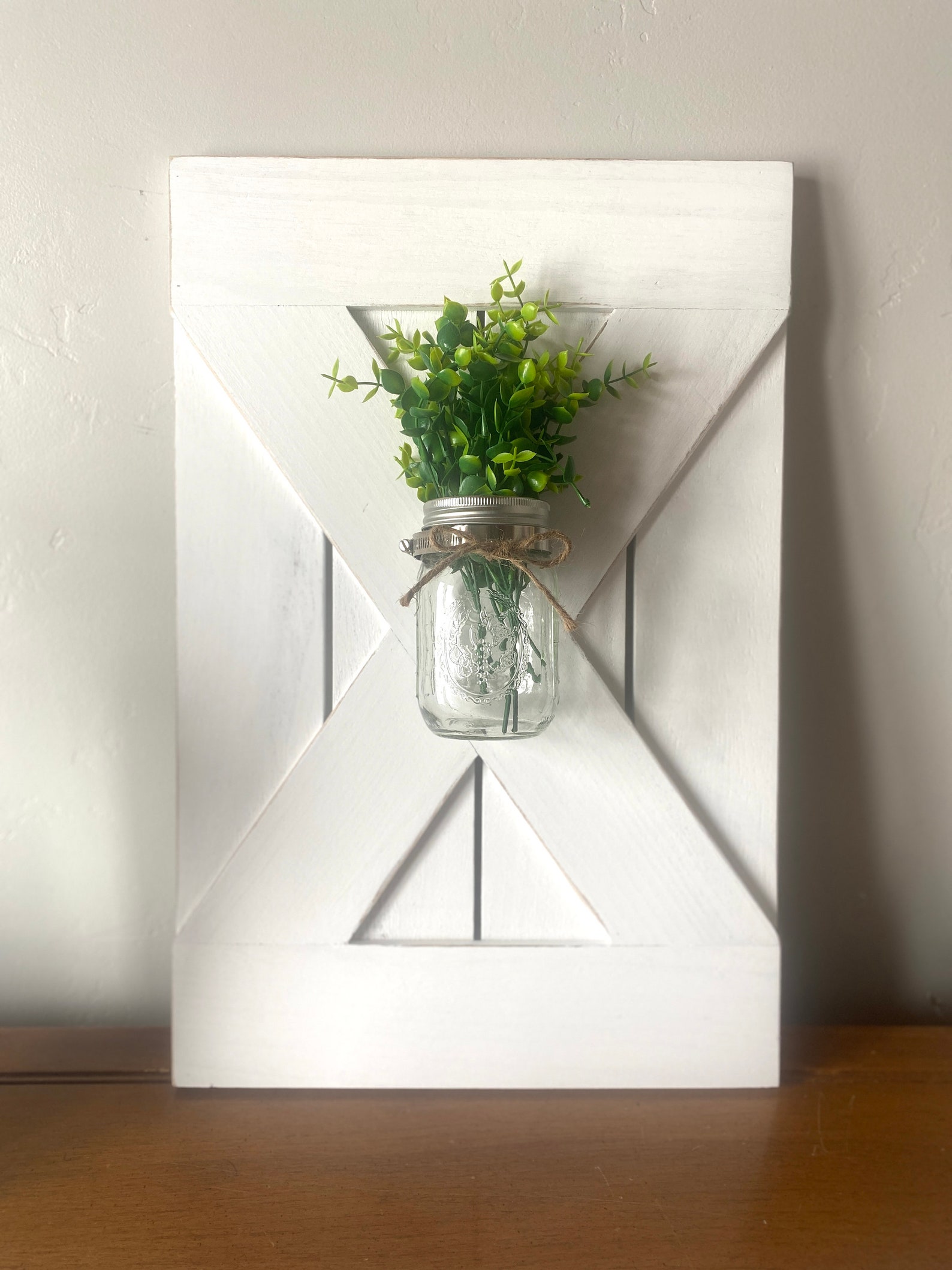 Hanging Mason Jar Farmhouse Wall Decor Mason Jar Sconces Etsy