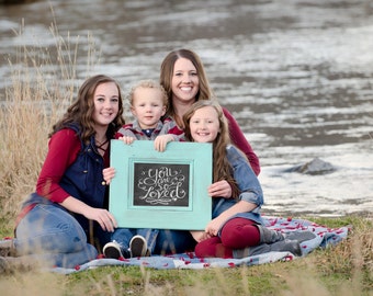 Rustic Barnwood Farmhouse Picture Frame-Distressed-Vintage-Distressed Picture Frame- Wood Picture Frame