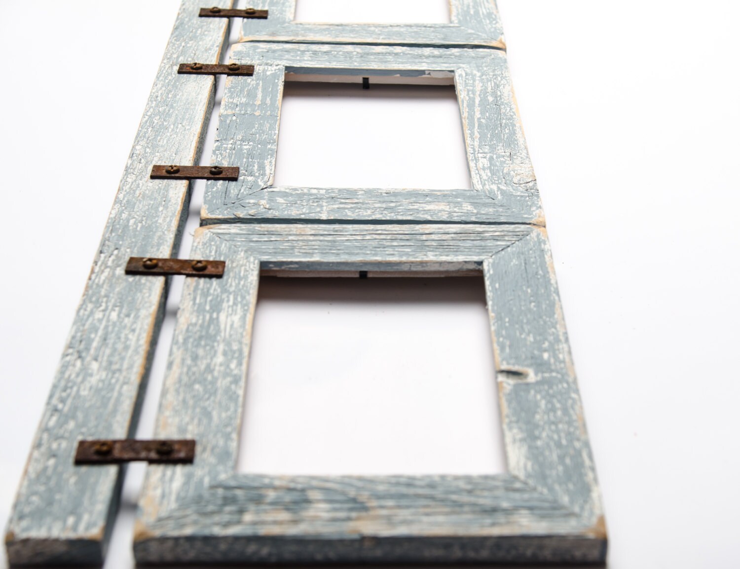 3 hole 5x7 Multi Opening Collage Picture Frame Rustic Etsy