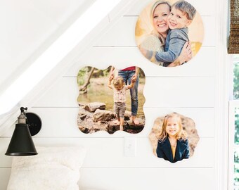 Personalized Wood Photo Frame, Personalized Gift, Photo on Wood, Personalized Photo Frame, Wood Photo Frame,