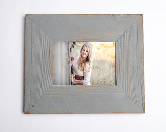 Farmhouse Distressed Frame, Rustic Picture Frame, Distressed Frame, Picture Frame Wood, Rustic Home, Barnwood Frame, Picture Frames