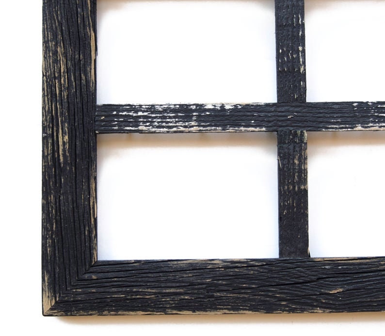 Farmhouse Wall Decor Window Mirror Rustic Window Mirror Etsy