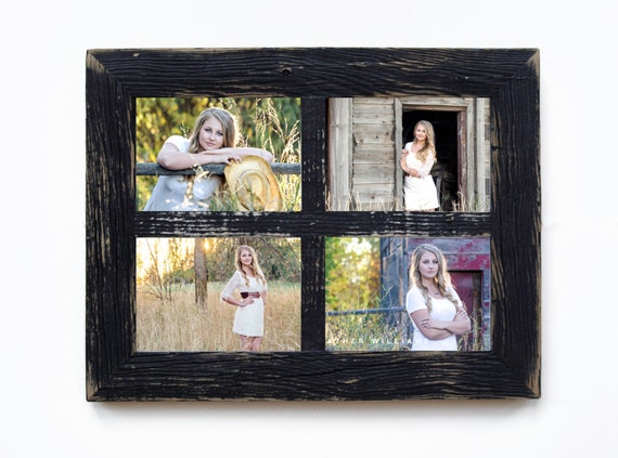 2 4 hole 8x10 barn window collage picture etsy