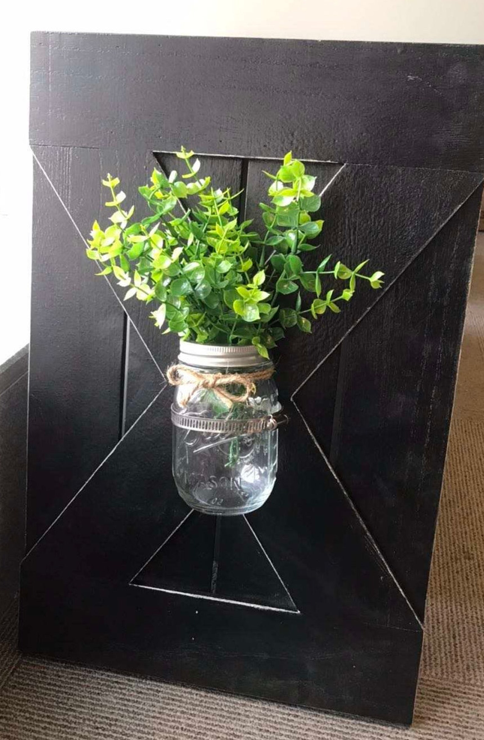 Hanging Mason Jar Farmhouse Wall Decor Mason Jar Sconces Etsy