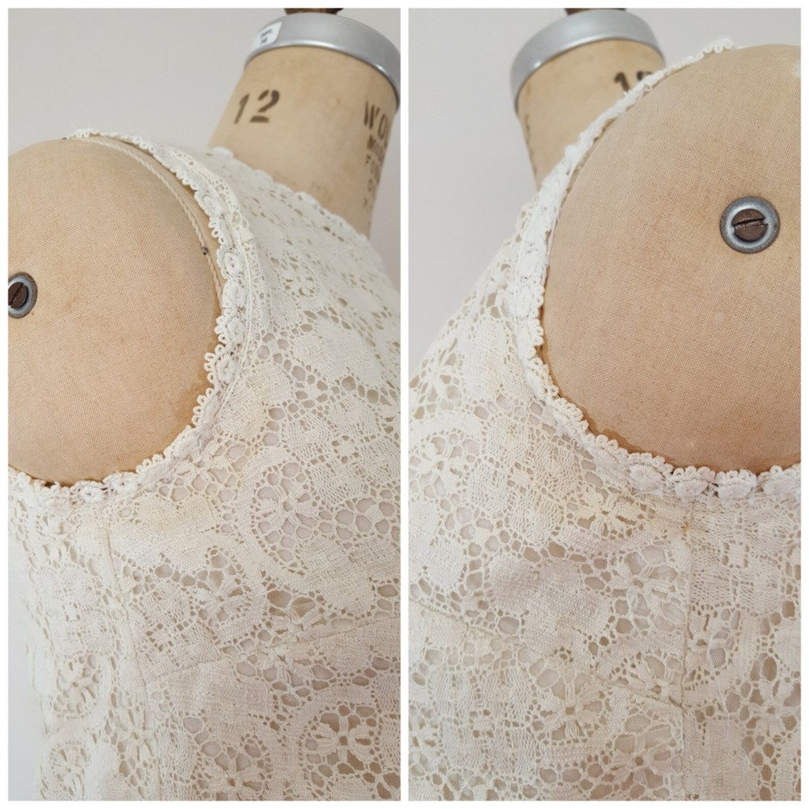 Vintage Lace Dress-Bust 44 main image 1