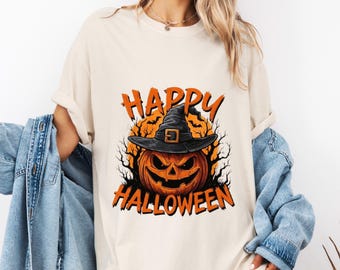Comfort Colors Halloween Shirt: Spooky Season Ghost Tee