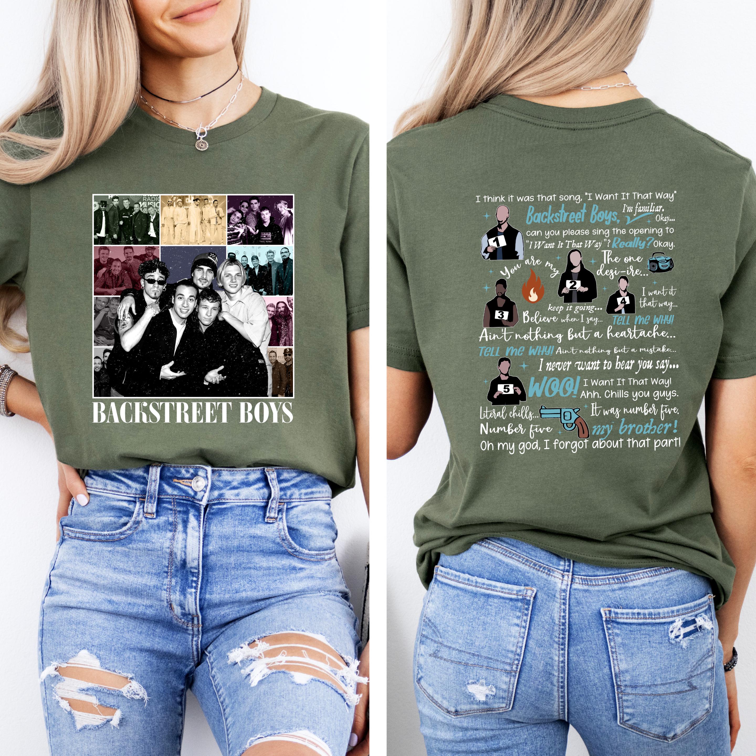 Comfort Colors Backstreet Boys T-shirt - BSB Rock Band Tee - Etsy