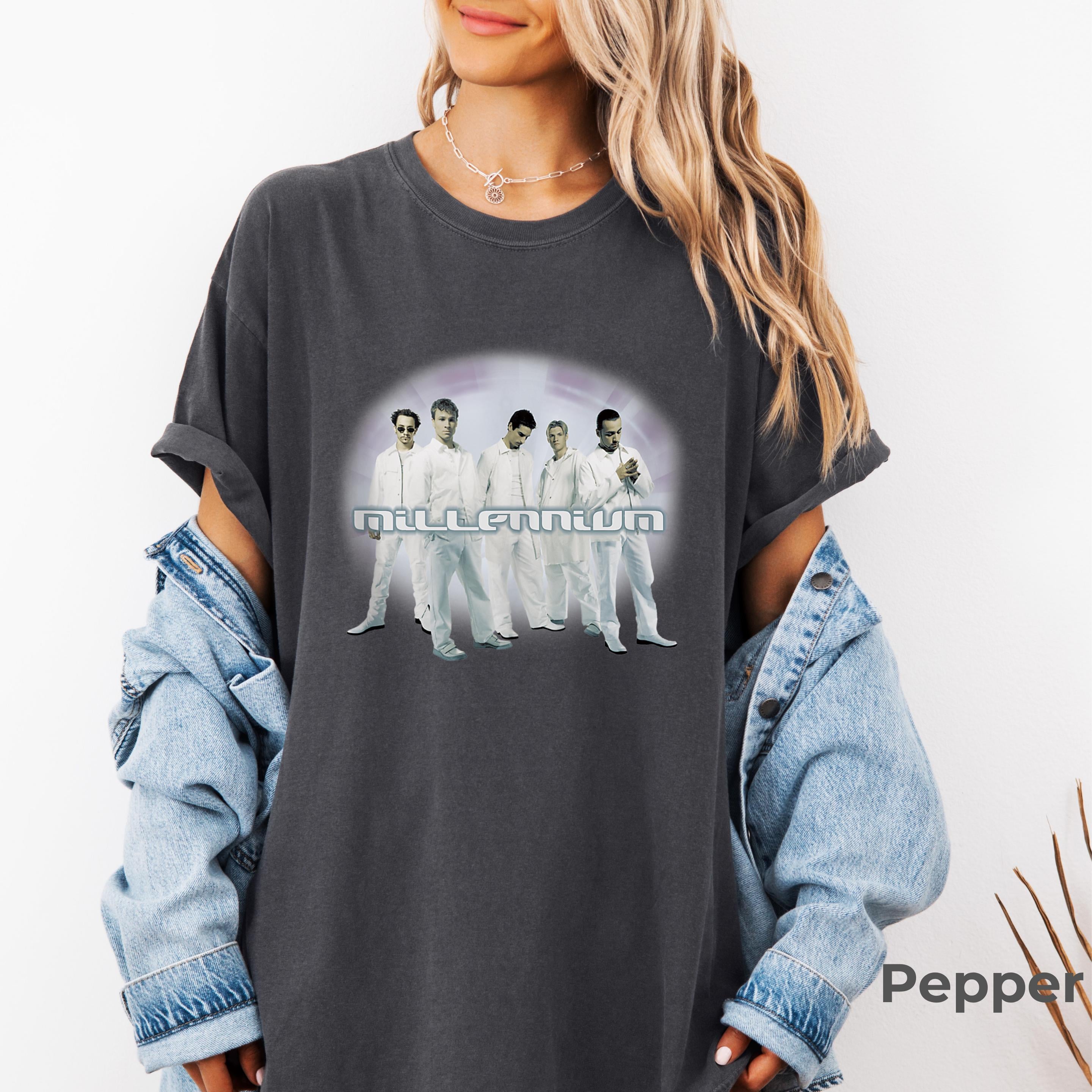 Backstreet Boys Millennium Logo T-shirt: Comfort Colors, 100