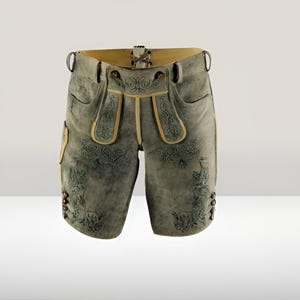 Handmade Real Leather Biker Shorts: Luxury Festival Wear