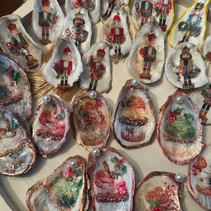 Austern Muschel Ornament