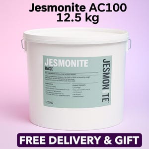 Polvo Jesmonite AC100 12,5 kg: Base de resina ecológica para colada (sin líquido) y REGALO GRATIS