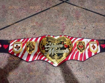 Shawn Michaels signature series Championship Belt 2mm Brass Adult Size