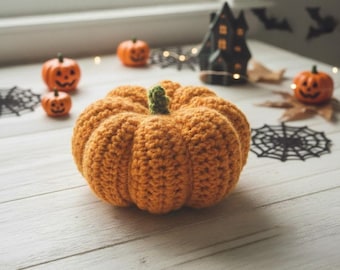 Crochet Pumpkin Pattern: Beginner Friendly Halloween Decor (PDF Pattern) | DIY Instant Download