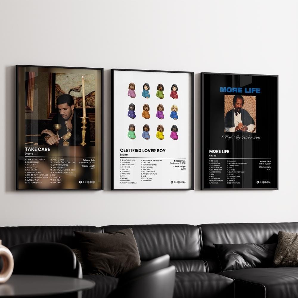Drake's Album Poster - Etsy Denmark