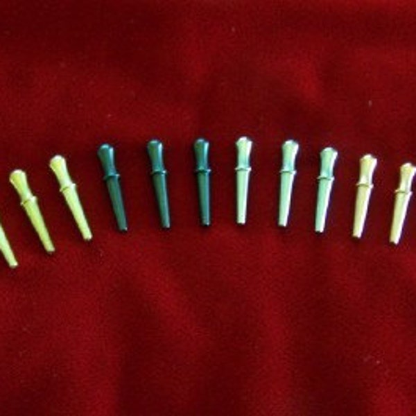 12 METAL Cribbage Board Pegs - FREE Shipping