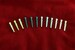 12 METAL Cribbage Board Pegs - FREE Shipping 