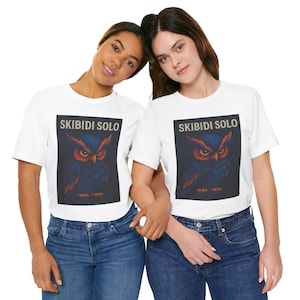 T-shirt unisexe Skibidi Solo pour amateurs de danse, mélomanes, haut graphique amusant, t-shirt à manches courtes, vêtements tendance