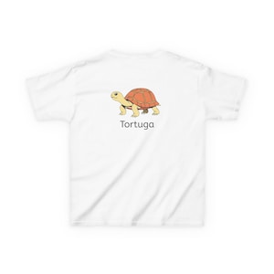 Kids Turtle Graphic Tee: Tortuga Print Children&#39;s T-Shirt