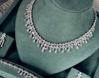 Swarovski Bridal Jewelry Set – Luxury Wedding necklace