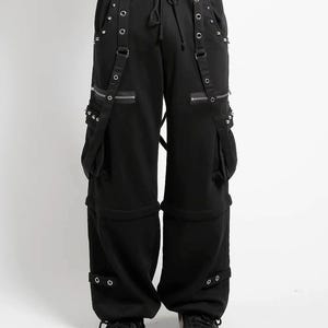 レッグウェア ARMOR LEG HARNESS (BLACK) Techwear Leg Harness | CYBER TECHWEAR®