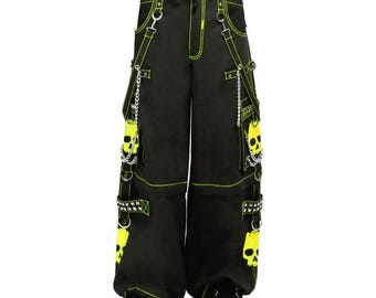 Size 31x33 Semantic Design Cargo Pants Black Bondage Pants
