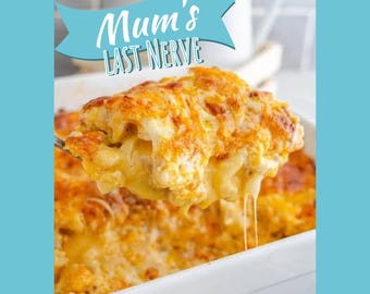 Macaroni and Cheese Recipe Card: Printable Comfort Food (Digital Download)