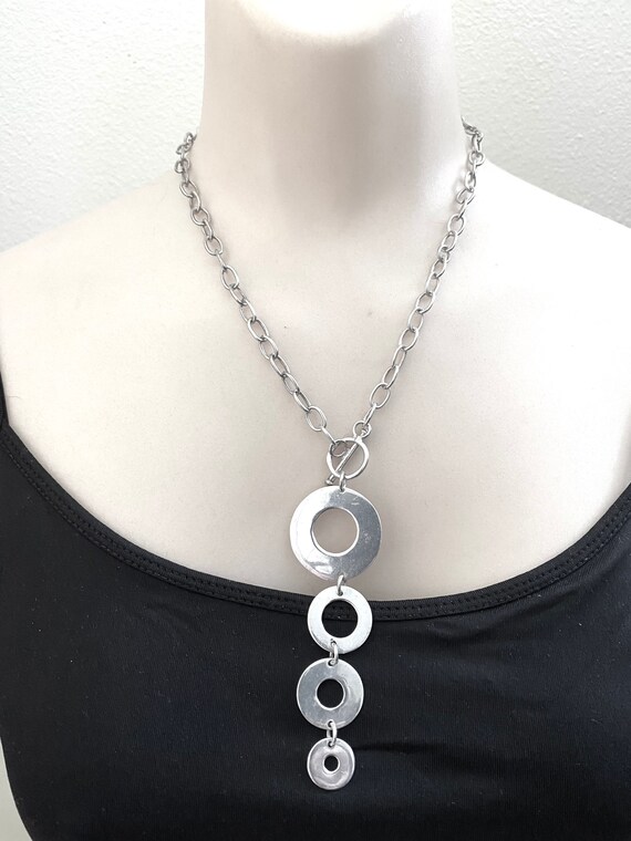 Vintage modernist applied circles Gem