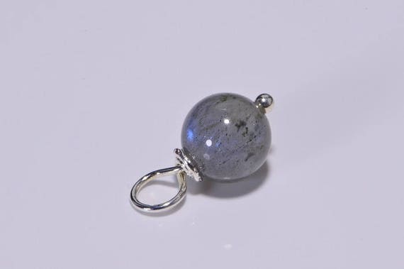 Labradorite 8mm Round Large Hole Beads - 8 Inch Strand: Wire Jewelry, Wire  Wrap Tutorials