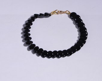 【BLACKPURPLE】24FW★ Money Keeper Onyx Bracelet BLACKPURPLE】24FW☆ Money Keeper Onyx Bracelet