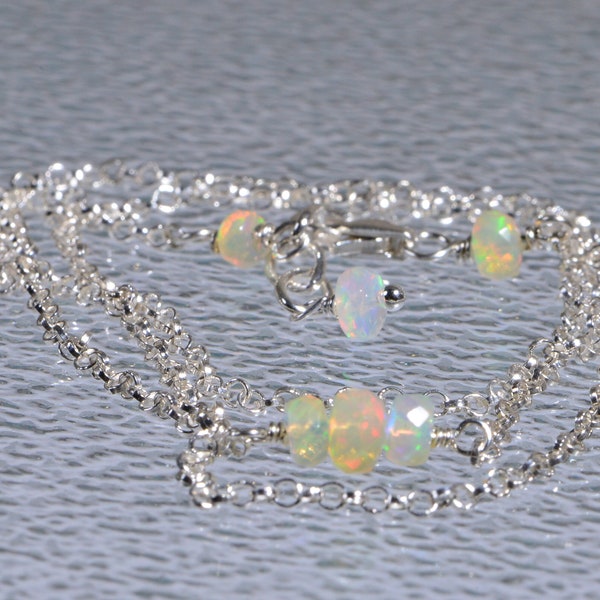 Opale Noire D'Éthiopie Welo - 2,60 Carats, Taille Poire, Noire Opalescente, Neuve Sans Emballage