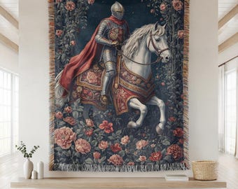 Mittelalterlicher Wandbehang Knightcore Wandbehang, Mittelalterlicher Wandbehang, Gothic Mittelalterdeko, Mittelalterdeko, Mittelalterdeko, Buchdecke, Mittelalterdeko