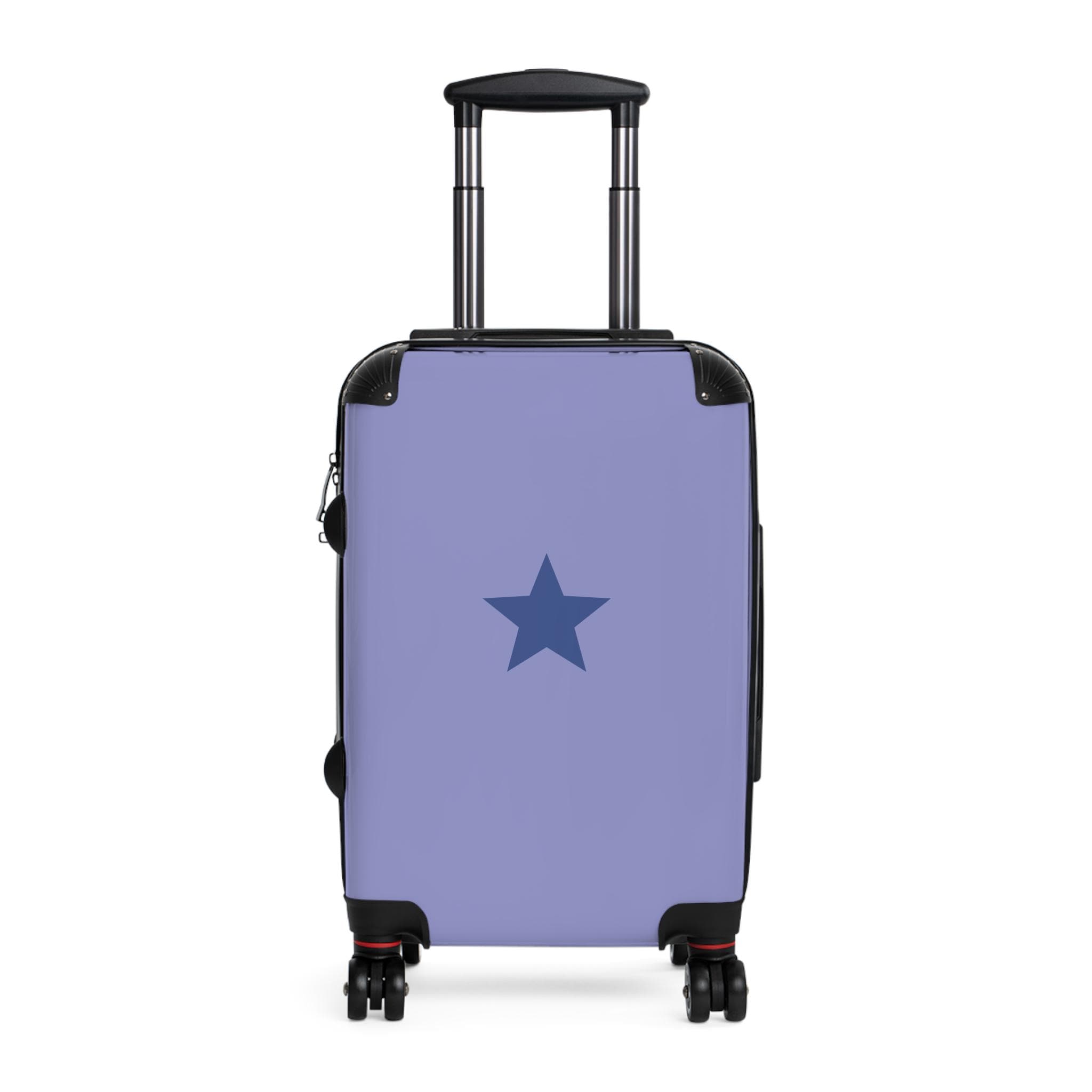 Valise étoile bleue | Bagage de voyage, valise à roulettes rigide