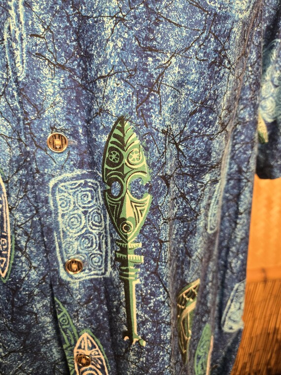 Vintage 1950's Ross Sutherland Hawaiian Aloha Shirt m1148 View 6
