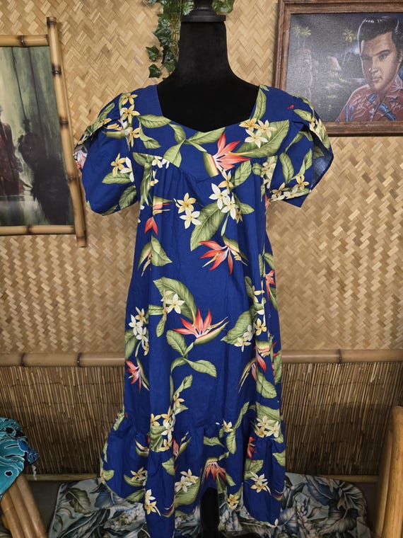 Vintage Kalena Fashions Hawaiian Aloha Muumuu Dress W1098 - Etsy