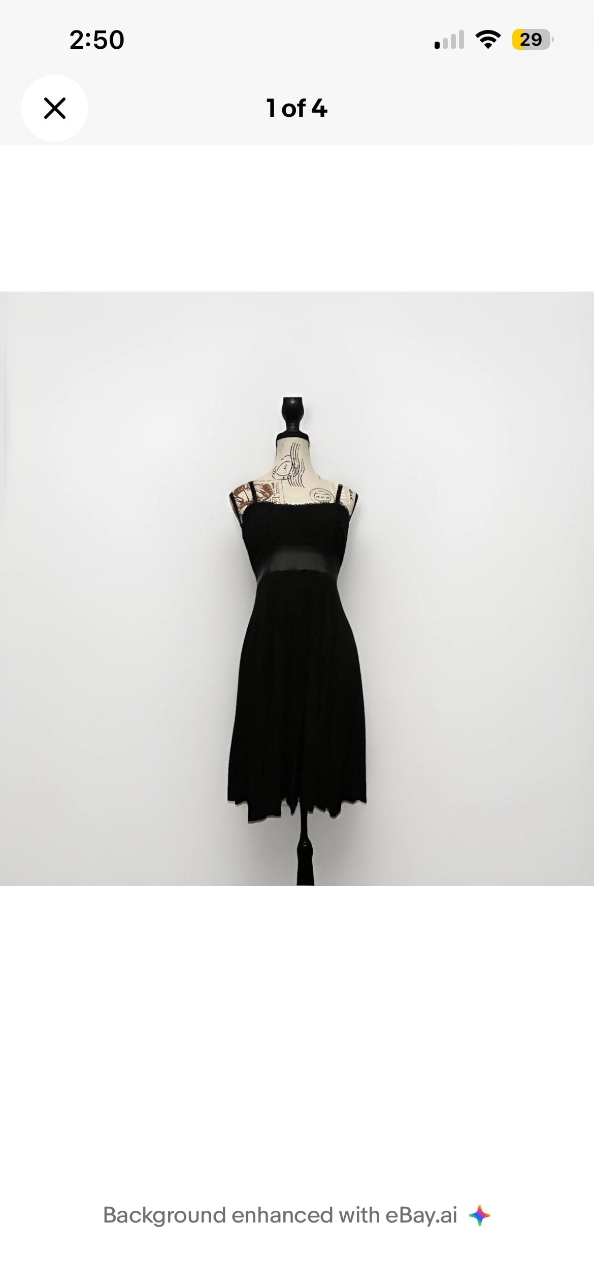 ebay black dress Spaghetti Strap sexy Sheer bodice wedding gown Sweetheart Neckline Wedding Guest Women's size:12