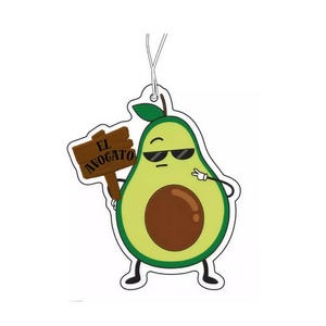 Avocado Air Freshener Car Air Freshener Scent Pendant Funny Car Fragrances Car Accessories Funny Gift Idea Car Air Freshener