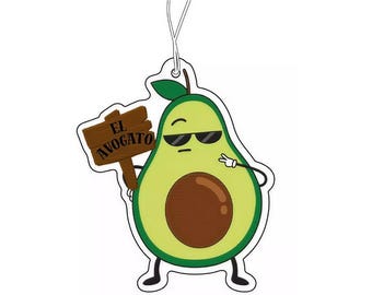Avocado Air Freshener Car Air Freshener Scent Pendant Funny Car Fragrances Car Accessories Funny Gift Idea Car Air Freshener