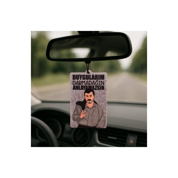Azer Bülbül Duftbaum Auto Lufterfrischer Türkische Duftanhänger Geschenk Auto Deko Lustige Autodüfte Air Freshener Car Accessory
