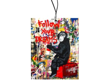 Pop Art Air Freshener Car Fragrance Pendant Funny Car Fragrances Car Accessories Funny Gift Idea Car Air Freshener