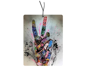 Pop Art Air Freshener Car Fragrance Pendant Funny Car Fragrances Car Accessories Funny Gift Idea Car Air Freshener