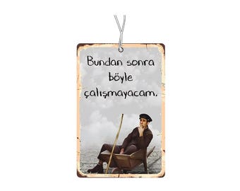 Kemal Sunal Car Air Freshener Funny Car Air Freshener Turkish Araba Kokusu Car Fragrance Pendant Car Air Freshener Car Decoration