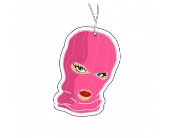 Bandita Girl Air Freshener Car Fragrance Pendant Funny Car Fragrances Car Accessories Funny Gift Idea Car Air Freshener