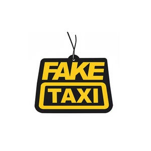 Ambientador de taxi falso, ambientador para coche, colgante con aroma, fragancias divertidas para coche, accesorios para coche, idea de regalo divertida, ambientador para coche