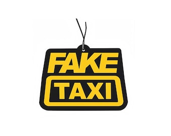 Fake Taxi Air Freshener Car Air Freshener Scent Pendant Funny Car Fragrances Car Accessories Funny Gift Idea Car Air Freshener