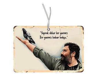 Ahmet Kaya Air Freshener Car Fragrance Tree Turkish Fragrance Pendant Gift Car Decoration Funny Car Fragrances Air Freshener Car Accessory