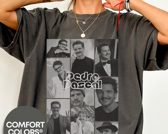 Pedro Pascal Shirt, Stylish Pedro Pascal Shirt for Fans, Pedro Pascal Tee, Vintage Shirt, Pedro Pascal Fan Gift, Unisex Shirt
